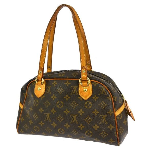 LOUIS VUITTON MONTORGUEIL PM HAND TOTE BAG MONOGRAM M95565 CA1038 YQ04156 BN02 - Picture 2 of 14